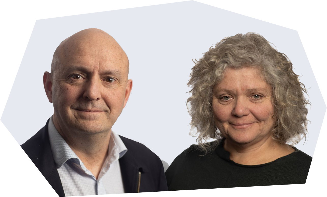 Richard Denniss and Leanne Minshull, co-Chief Executive Officers