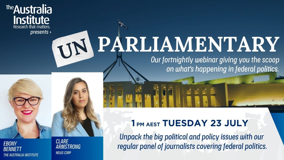 Unparliamentary with Clare Armstrong