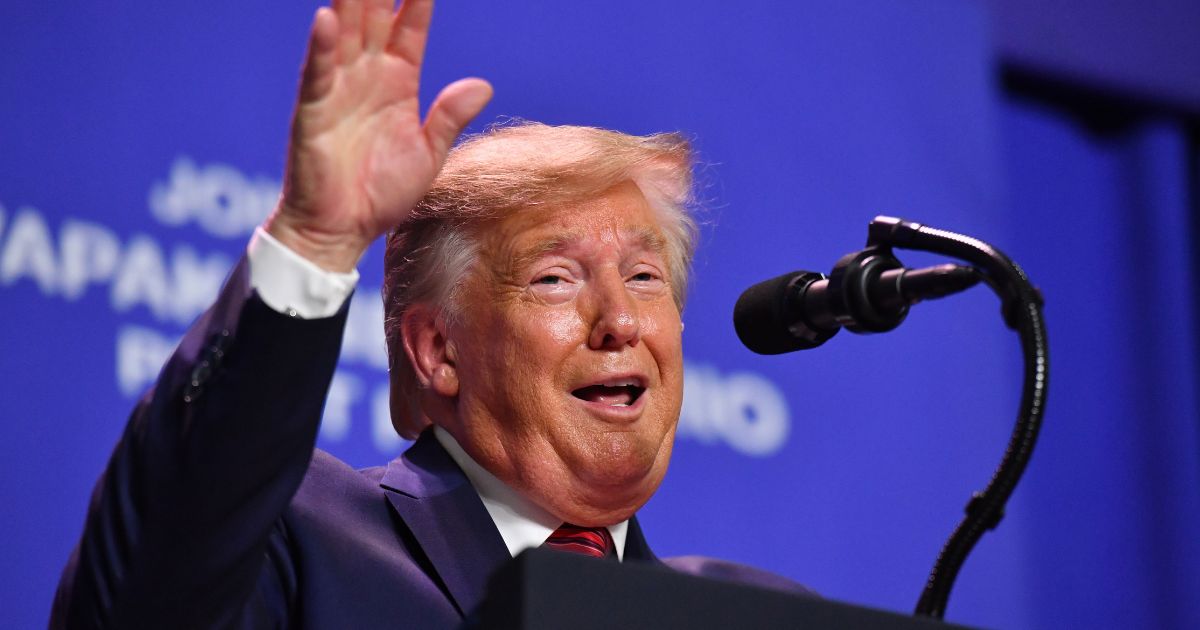 US President Donald Trump and Australia's Prime Minister Scott Morrison at the opening of Pratt Paper Plant in Wapakoneta, Ohio, United States, Sunday, September 22, 2019.