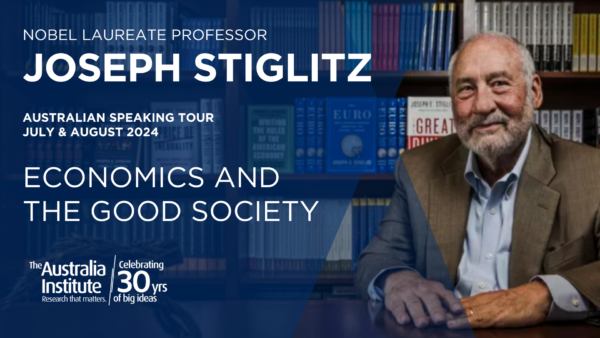 Professor Joseph E Stiglitz speaking tour