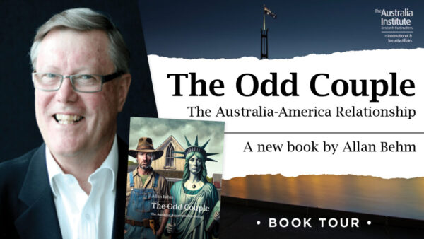 The Odd Couple | Allan Behm book tour