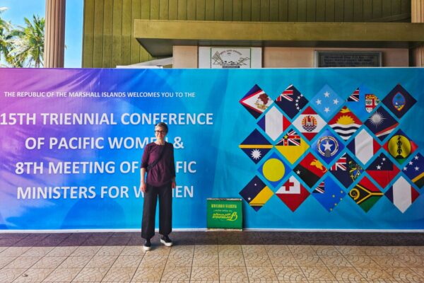 Polly Hemming in the Marshall Islands