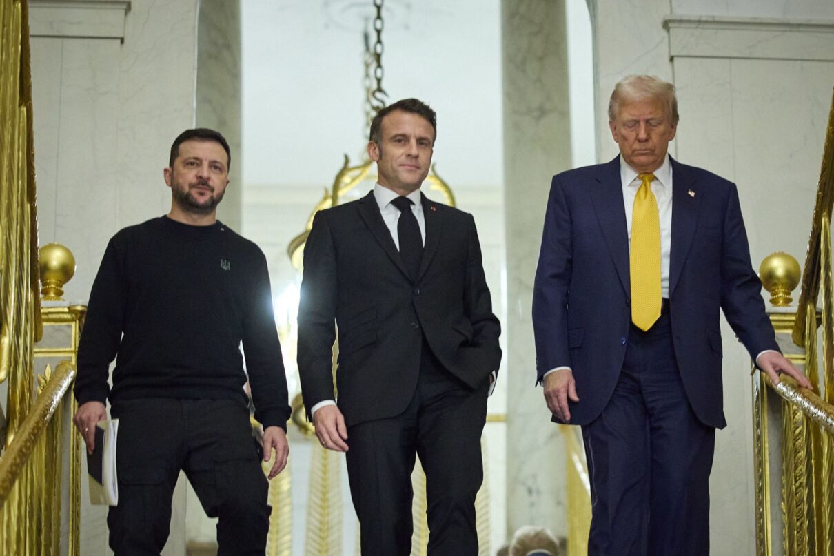 Paris Hosted a Trilateral Meeting Between Volodymyr Zelenskyy, Emmanuel Macron and Donald Trump.