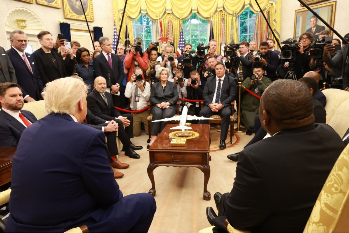 President Ramaphosa is in the United States of America, Washington DC for a working visit at the invitation of President Trump