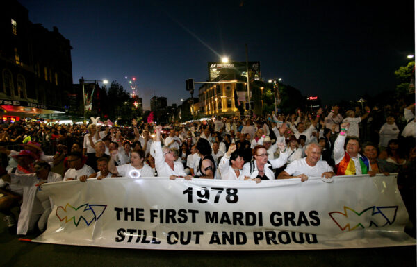 In 2008, “78ers” marked the 30th anniversary of the Mardi Gras.
