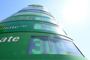 Fuel prices are displayed at a petrol station in Canberra, Wednesday, March 25, 2026.
